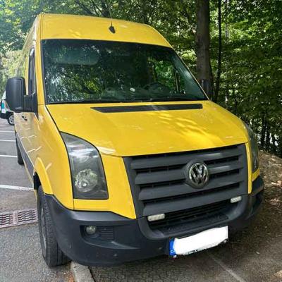 Montáž 2 DIN autorádia Pioneer AVH - A240 BT a parkovaci kamery do VW Crafter